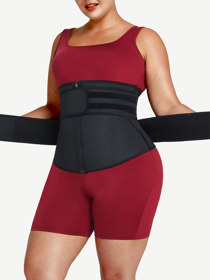 Plus Sculpt Latex Waist Cincher