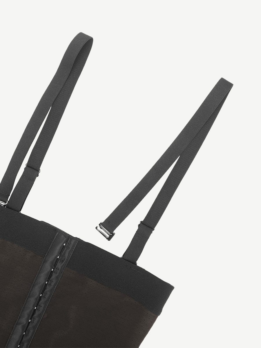 Power Sculpt Latex Open-Bust Calf-Length Shaper