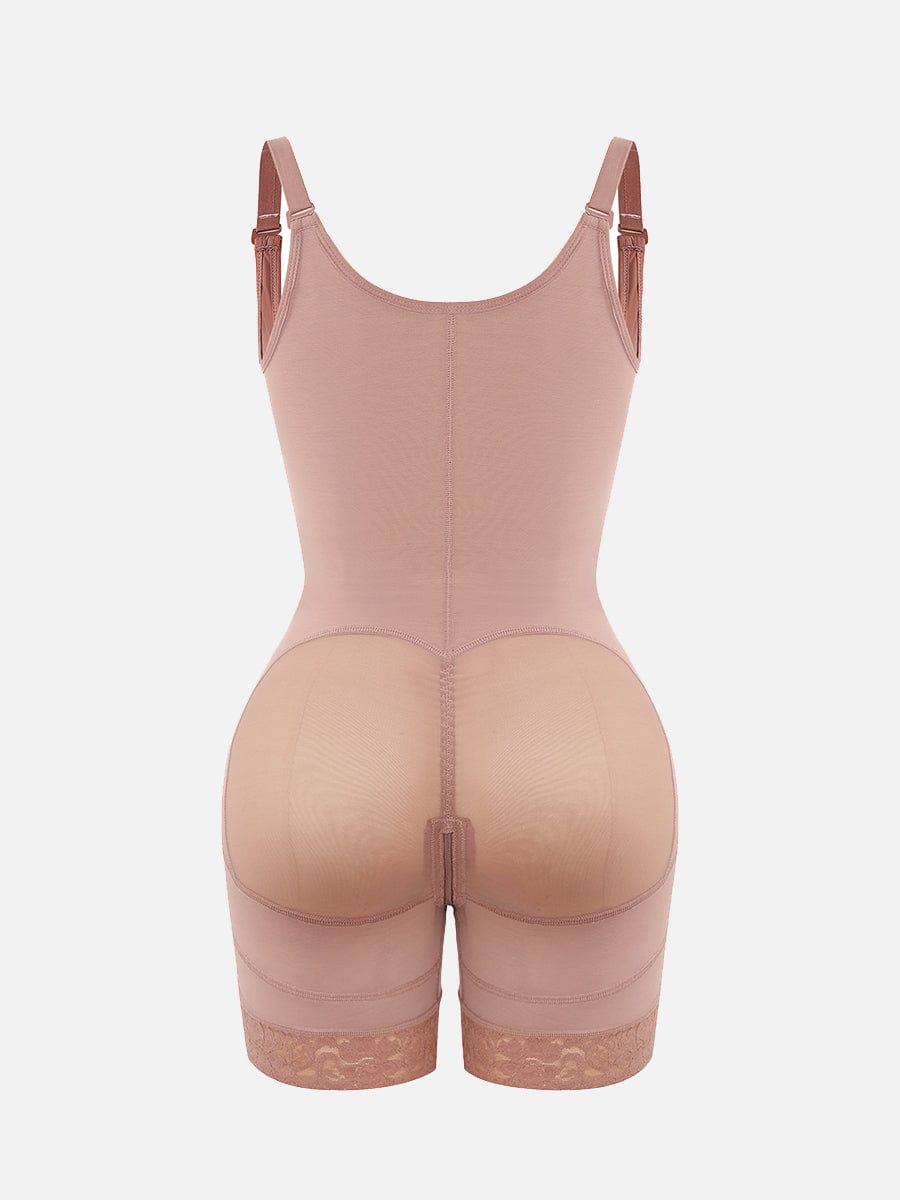 Power Sculpt Latex Open-Bust Firm Shaper