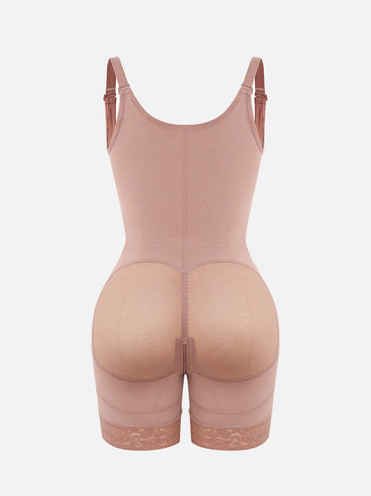 Power Sculpt Latex Open-Bust Firm Shaper