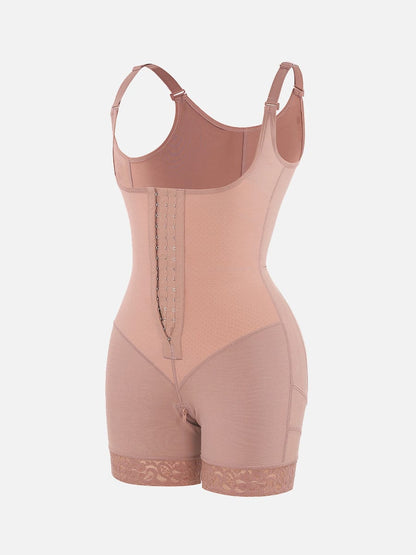 Power Sculpt Latex Open-Bust Firm Shaper