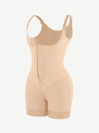 Power Sculpt Latex Open-Bust Firm Shaper