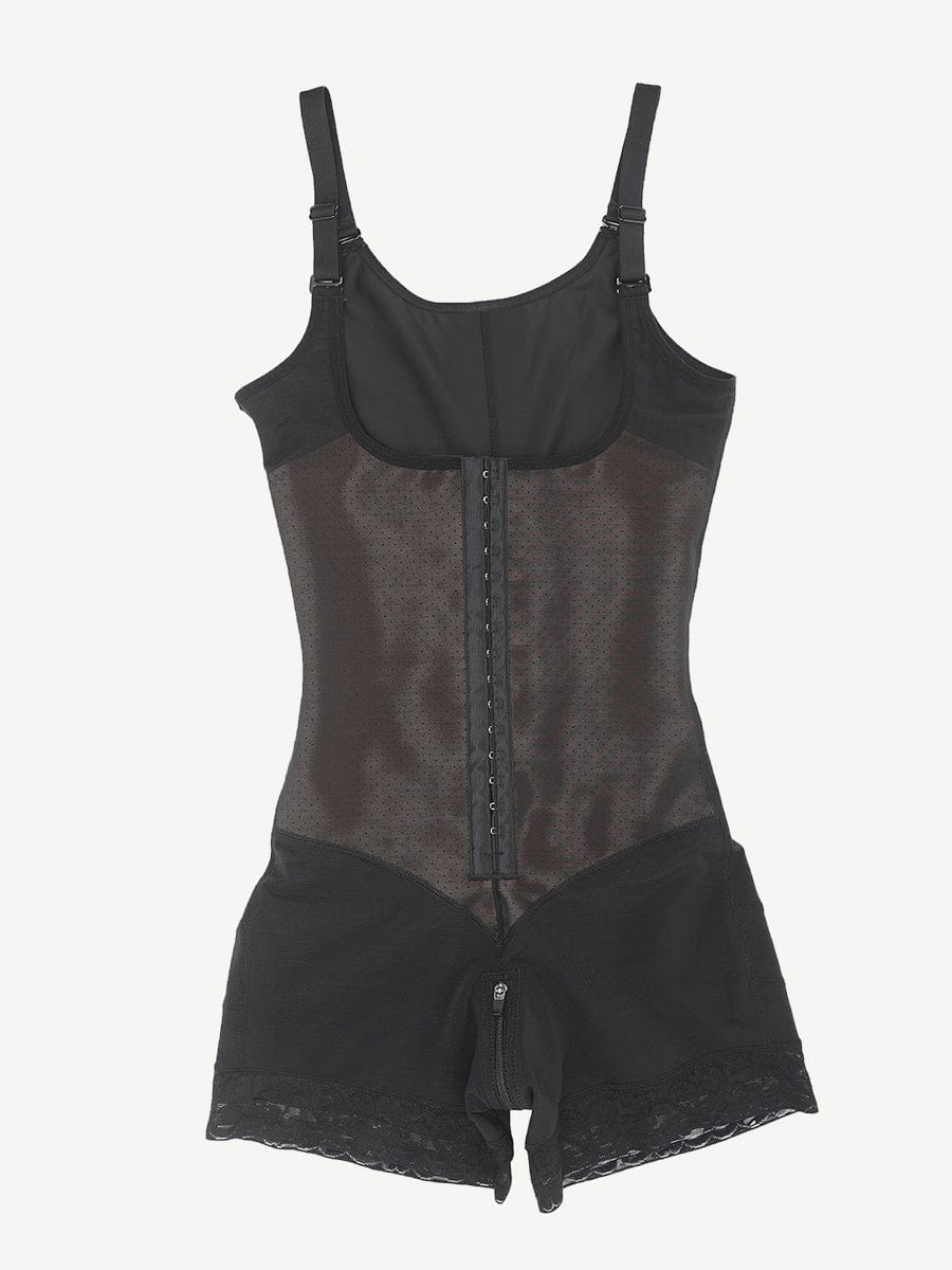 Power Sculpt Latex Open-Bust Firm Shaper