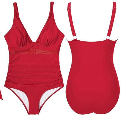 Neck-Halter One-Piece Swimsuit