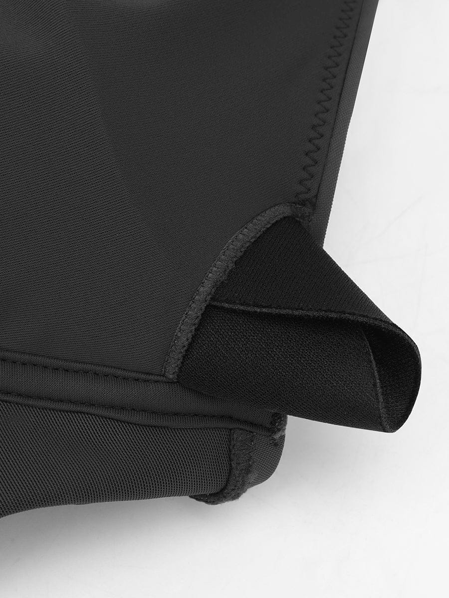 Ruched Sculpt Skirted V-Neck One-Piece