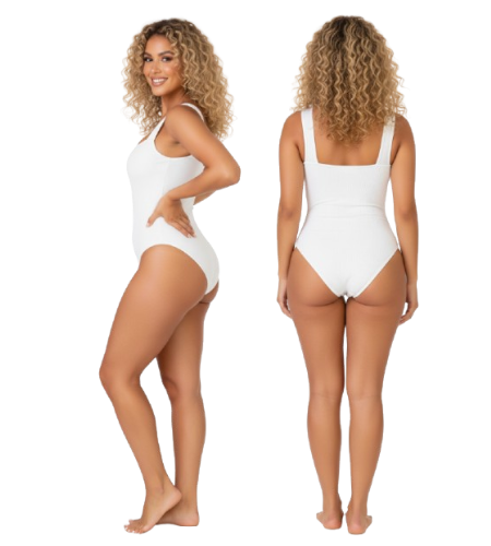 Chic Wide Strap Bodysuit