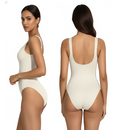 Body modellante lavorato a maglia senza cuciture