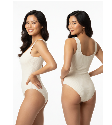 Ribbed Shaper Bodysuit