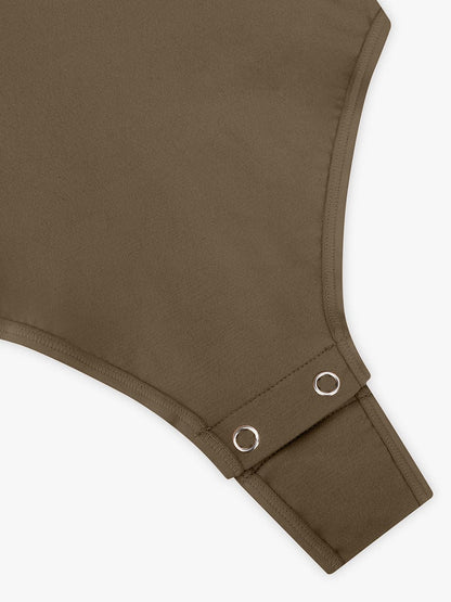 Seamless Sculpt Diamond-Neck Thong Bodysuit