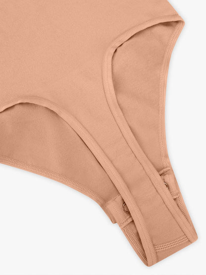 Seamless Sculpt Diamond-Neck Thong Bodysuit