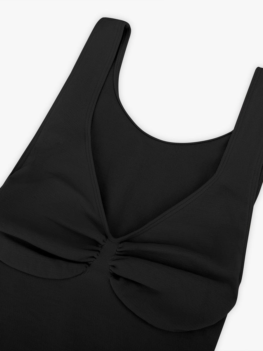 Seamless Sculpt Diamond-Neck Thong Bodysuit