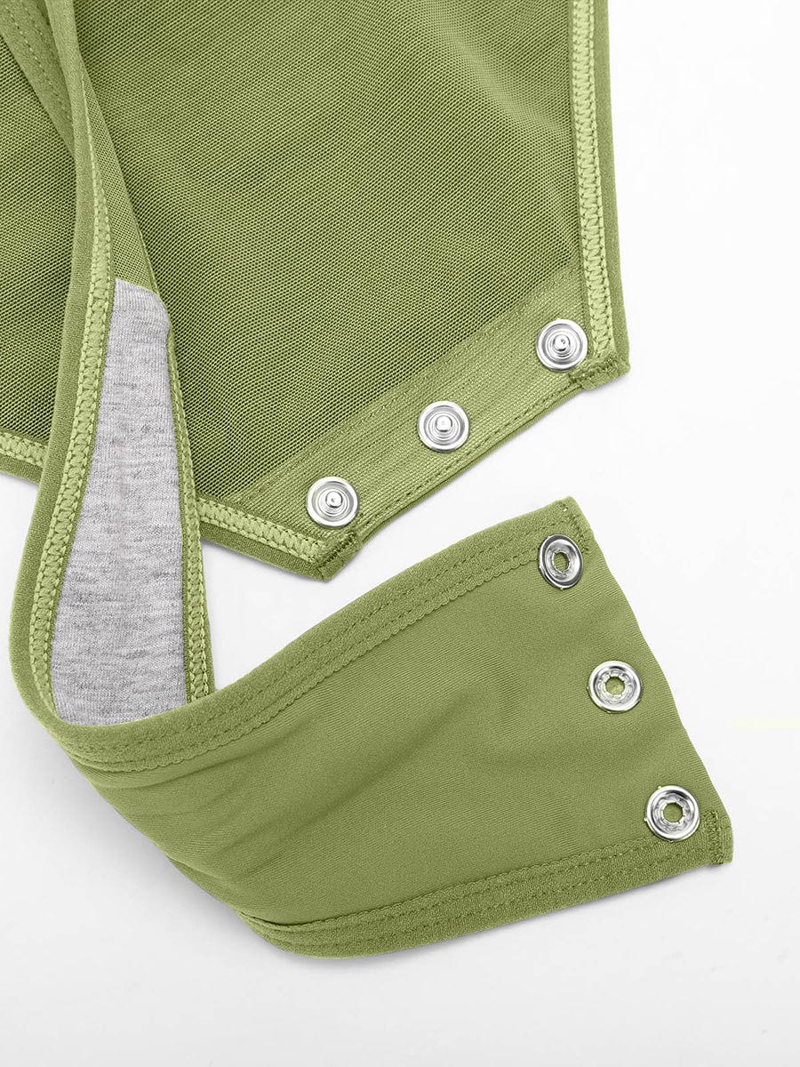 V-Neck Sculpt Thong Bodysuit