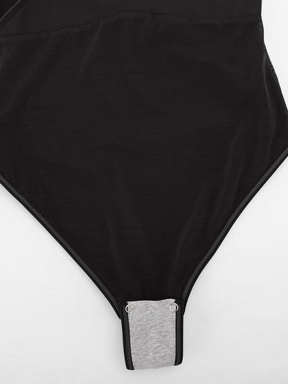 V-Neck Sculpt Thong Bodysuit