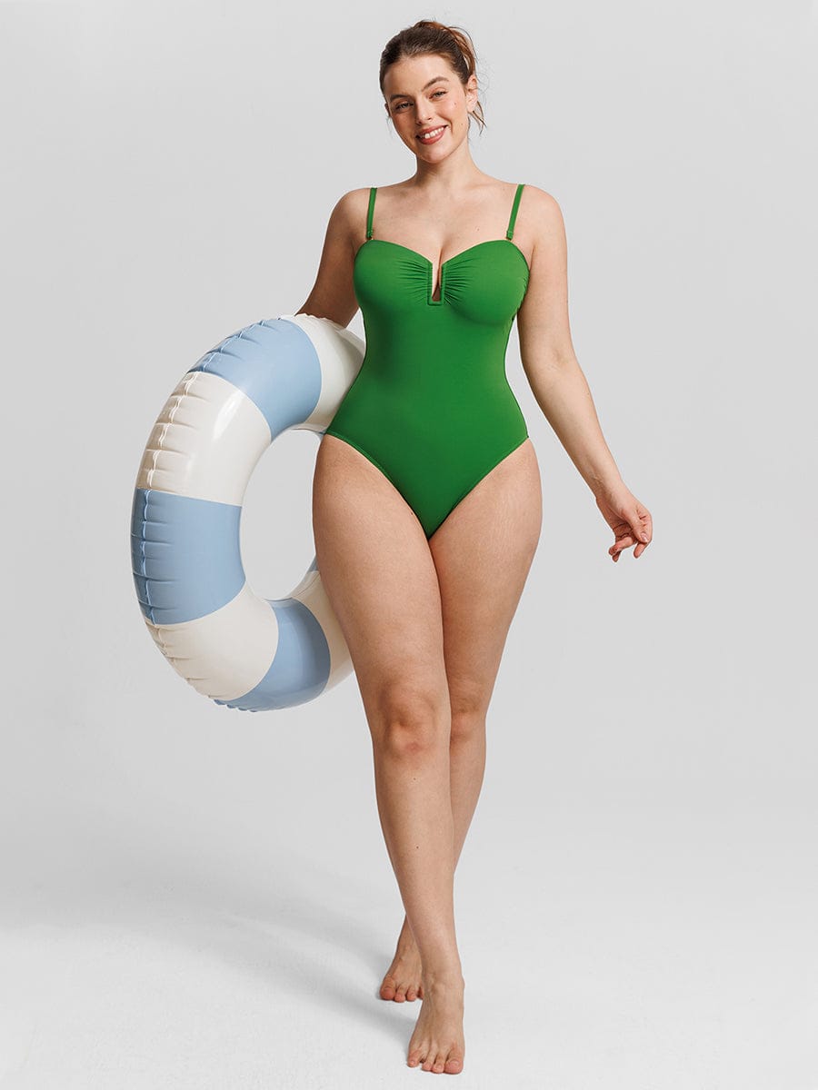 Strapless Sculpt One-Piece Swimsuit
