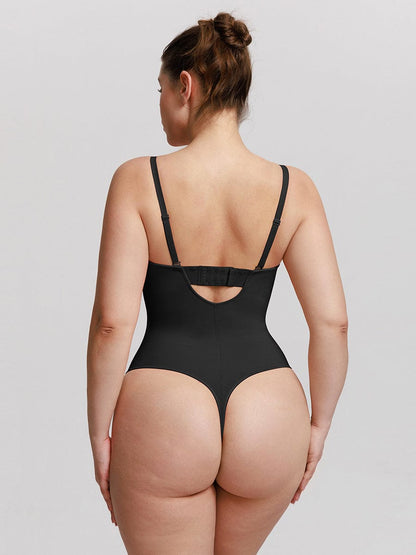 Strapless Sculpt Support Thong Bodysuit
