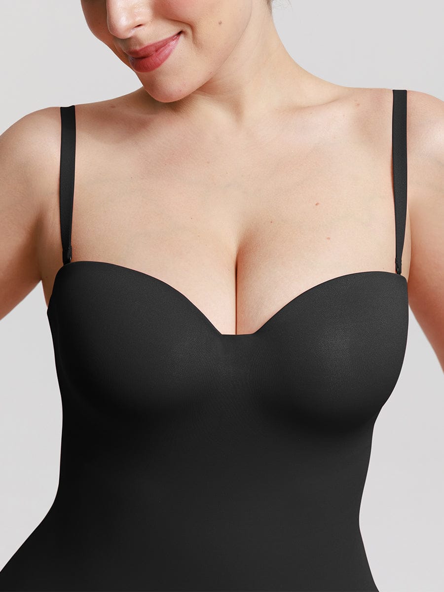 Strapless Sculpt Support Thong Bodysuit
