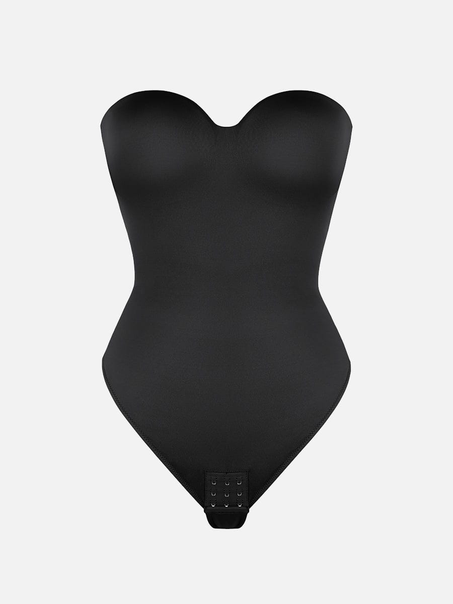 Strapless Sculpt Support Thong Bodysuit