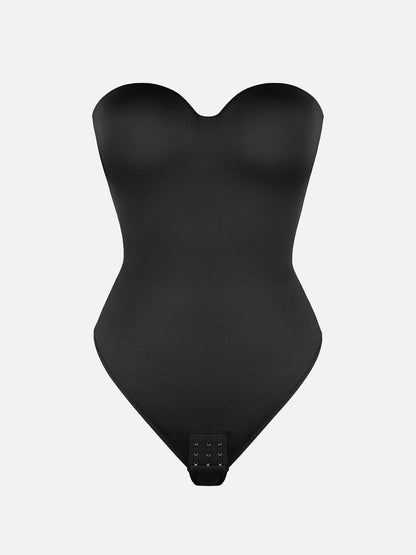 Strapless Sculpt Support Thong Bodysuit