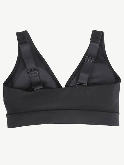 Surplice Neckline Bikini Top
