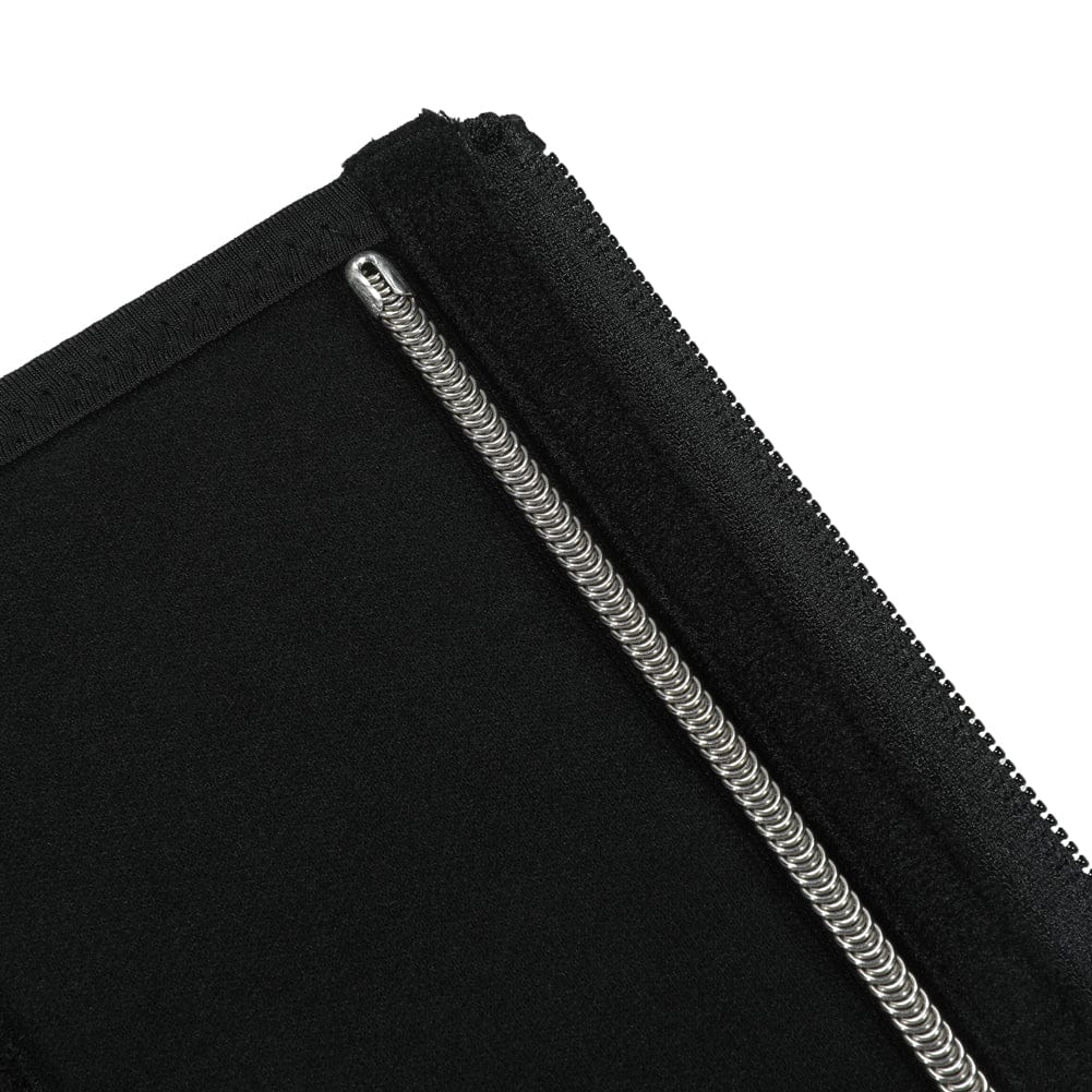 7-Bone Zip Sculpt Latex Waist Trainer