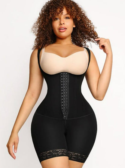 Power Sculpt 6-Bone Open-Bust Full Body Shaper