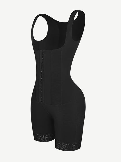 Power Sculpt 6-Bone Open-Bust Full Body Shaper