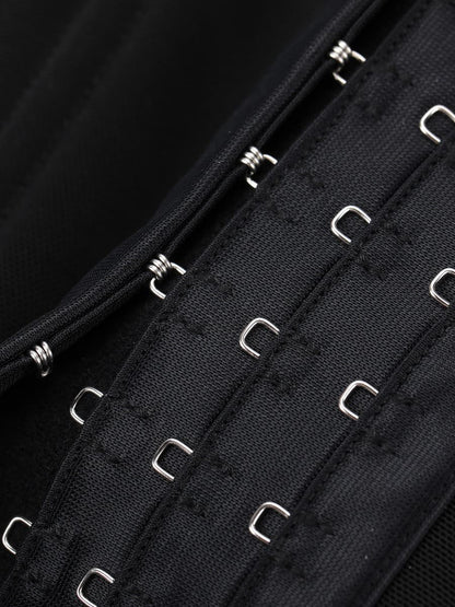 Power Sculpt 6-Bone Open-Bust Full Body Shaper