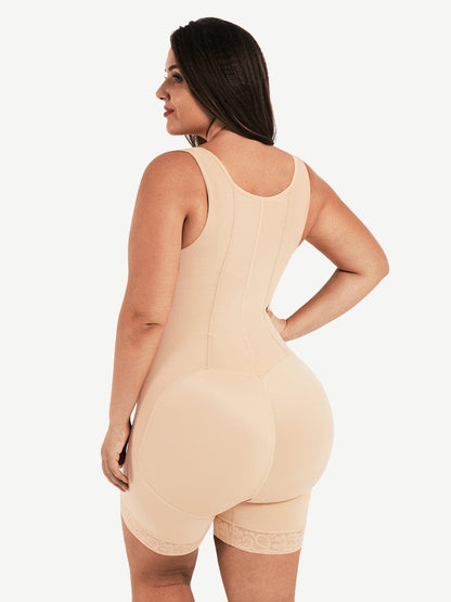 Power Sculpt 6-Bone Open-Bust Full Body Shaper