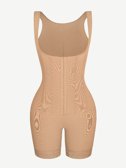 Power Sculpt 6-Bone Open-Bust Full Body Shaper