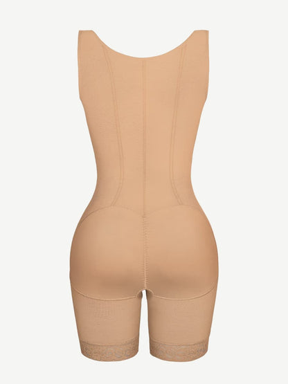 Power Sculpt 6-Bone Open-Bust Full Body Shaper