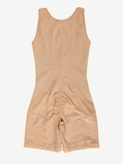 Power Sculpt 6-Bone Open-Bust Full Body Shaper