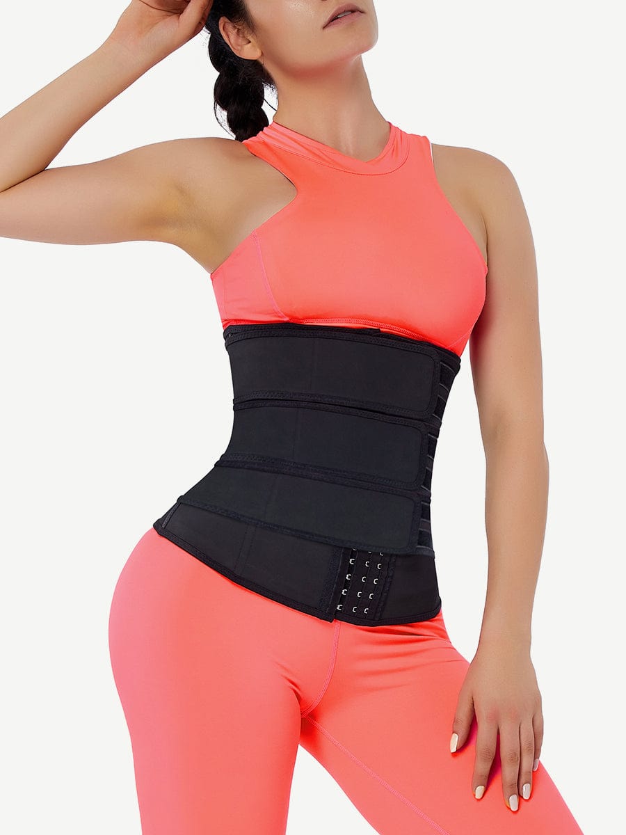 Triple Belt Latex Sculpt Waist Trainer