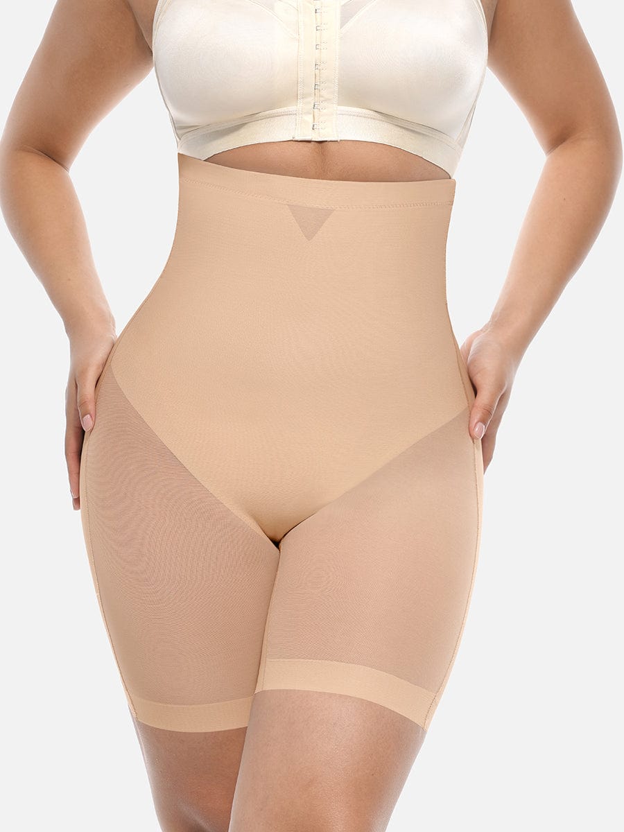 High-Waisted Sculpt Thigh Shorts