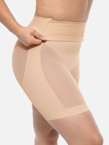 High-Waisted Sculpt Thigh Shorts
