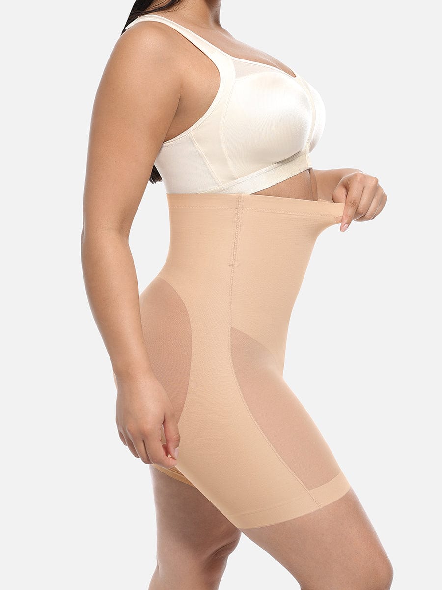 High-Waisted Sculpt Thigh Shorts