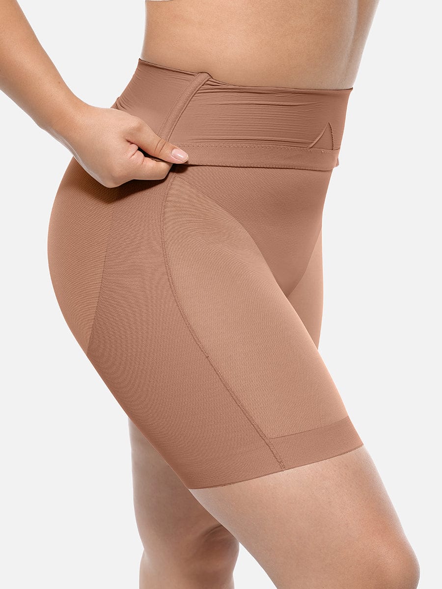 High-Waisted Sculpt Thigh Shorts