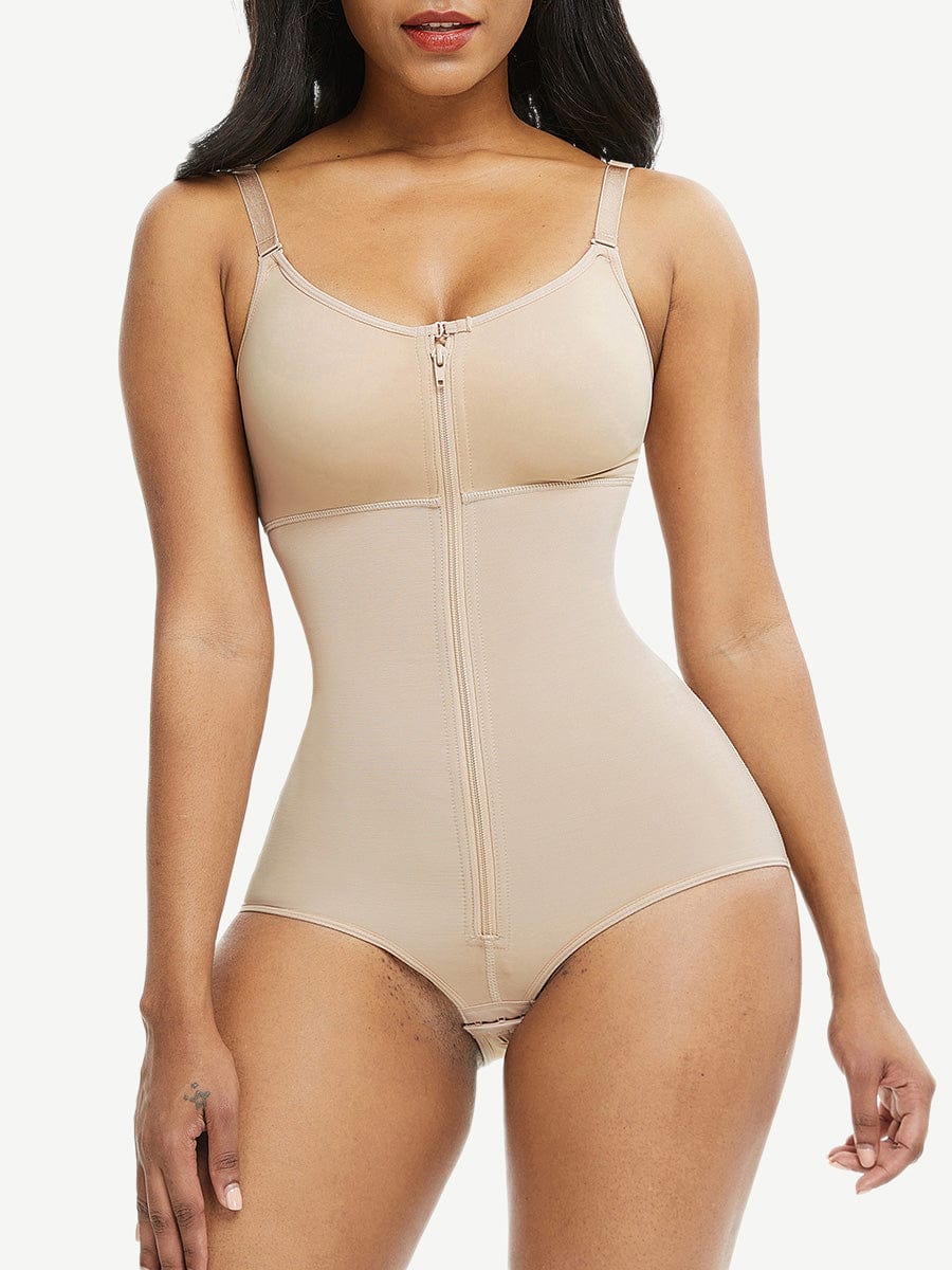 Recovery Sculpt Plus Front-Zip Full Body Shaper