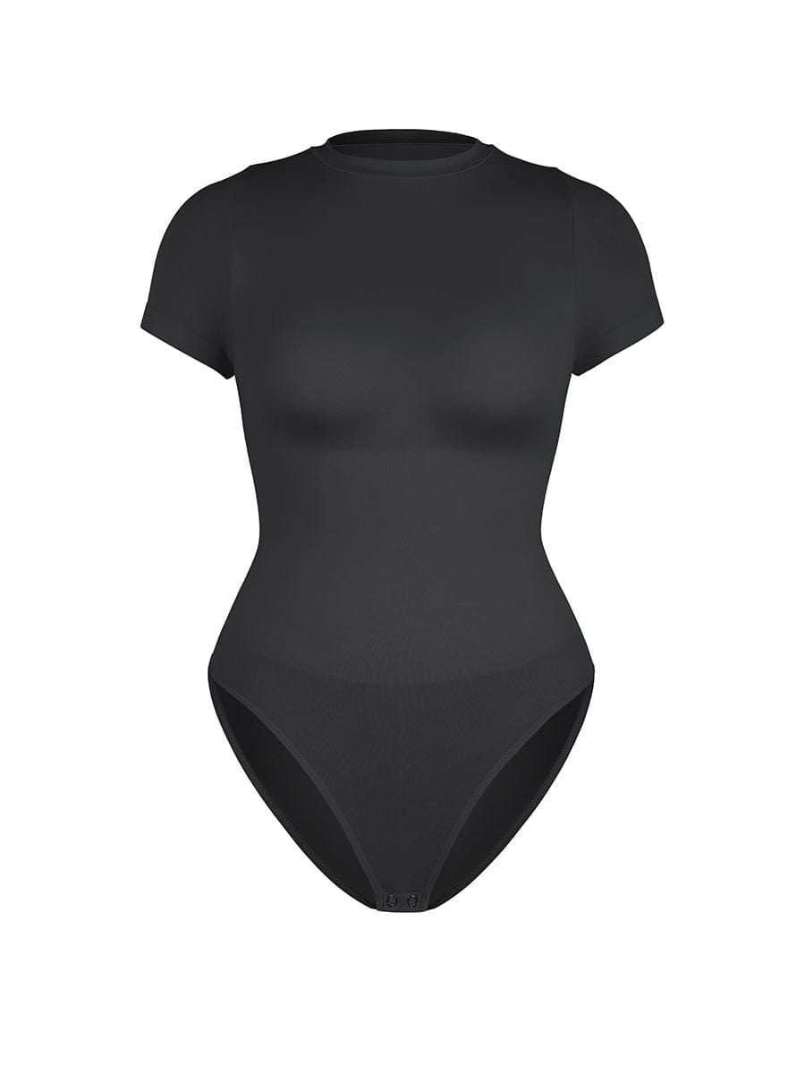 Seamless Short-Sleeve Sculpt Bodysuit