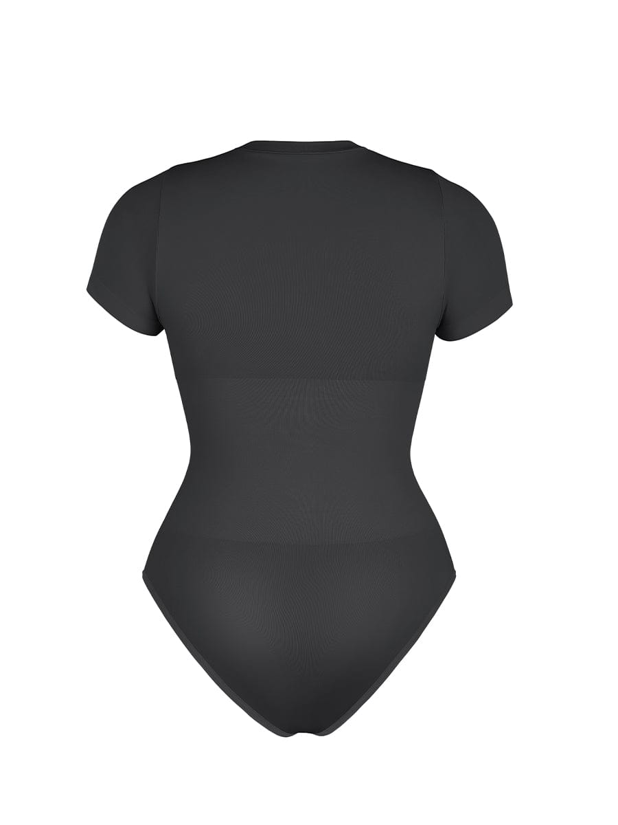 Seamless Short-Sleeve Sculpt Bodysuit