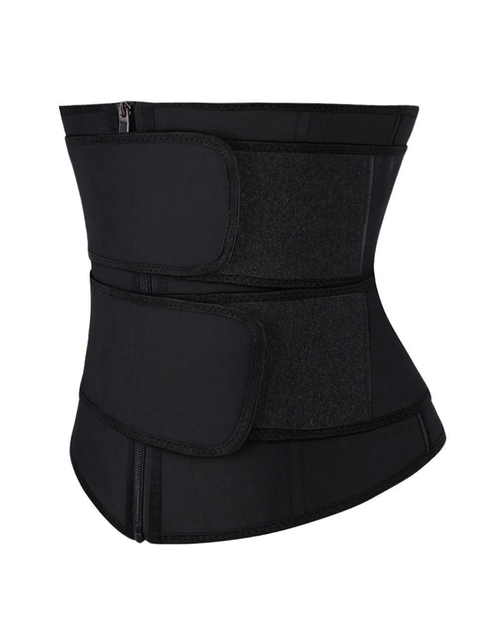 Plus Sculpt Double Belt Latex Waist Trainer