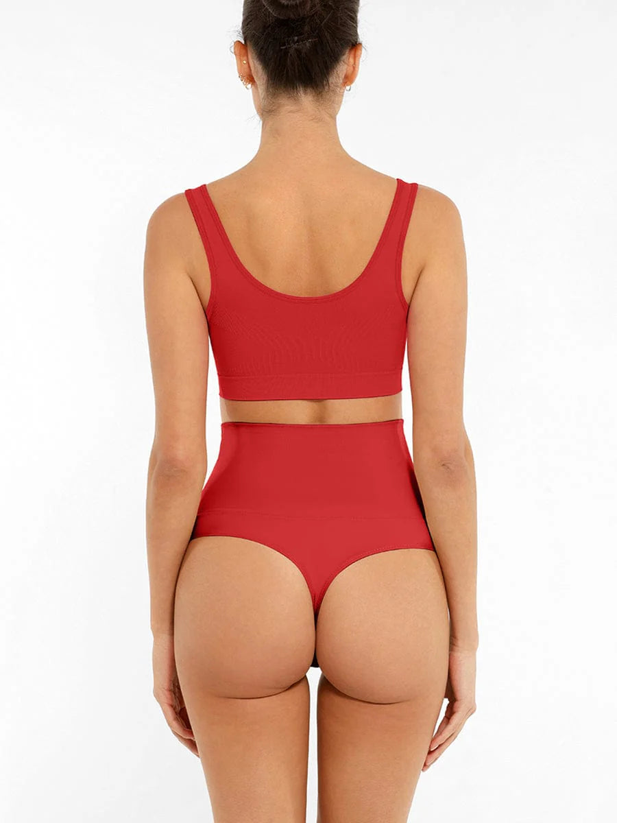 Seamless Wide-Back Support Bra
