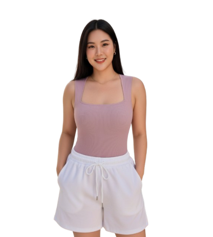 Chic Wide Strap Bodysuit