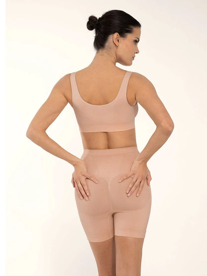 Seamless Wide-Back Support Bra